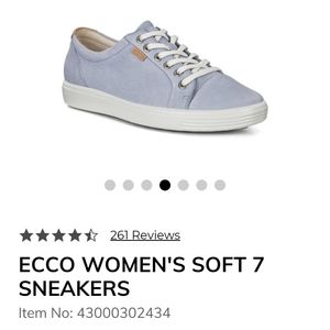 Ecco Woman's Soft 7 Sneakers Never Worn
